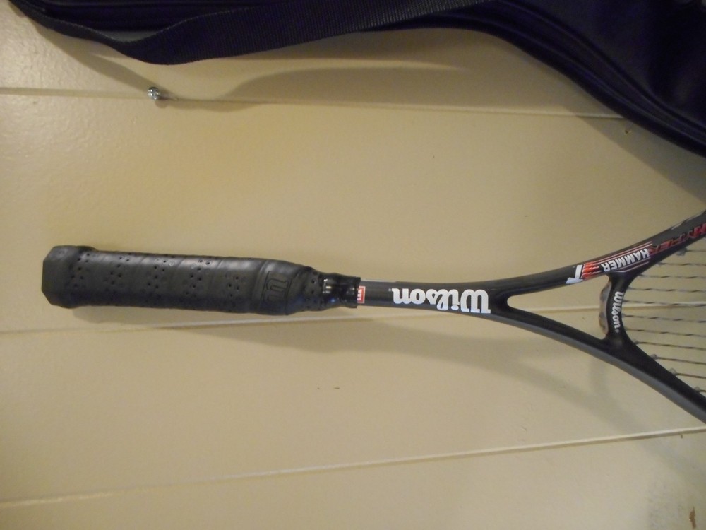 Wilson HyperHammer roller Squash Racquet hyper carbon