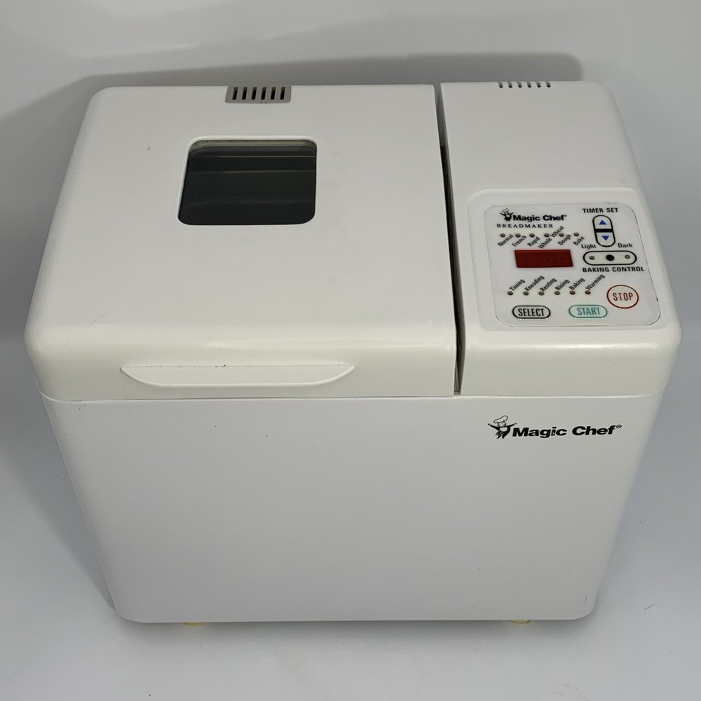 Magic Chef Bread Maker ES1850 Automatic 1.5 lb & Instruction Manual Free Ship