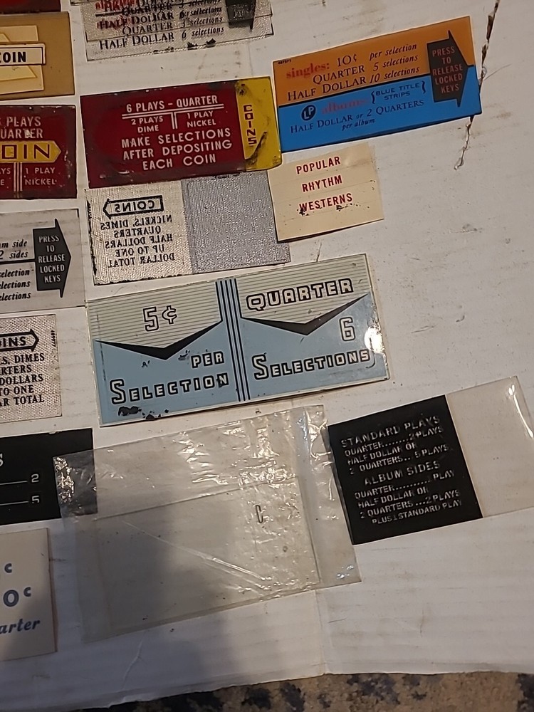 Jukebox Pricing Window Lot