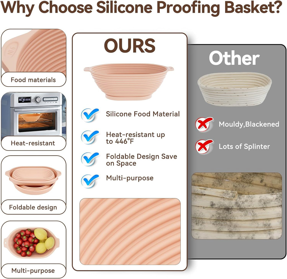 Sourdough Starter Kit with 24 Baking Tools for Artisan Bread Making