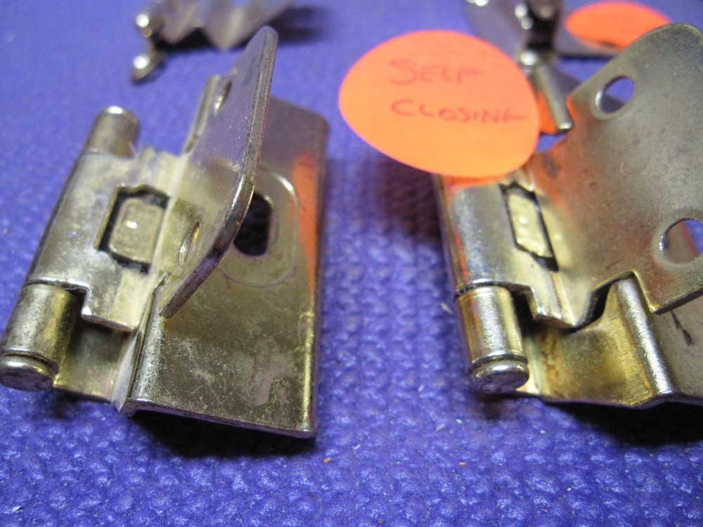CABINET DOOR HINGES, 4 PAIR