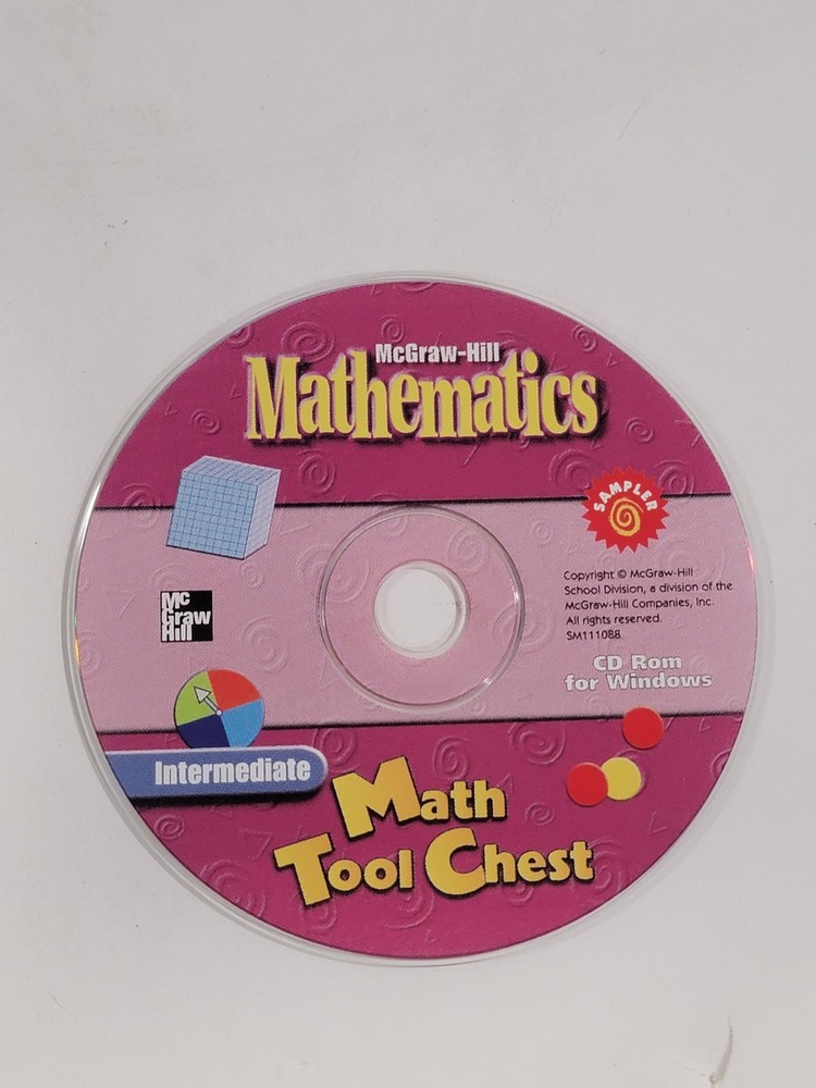 6 Mathematics PC CD-ROMs - Everyday Math Grades 1, 2 & 5, McGraw-Hill Math