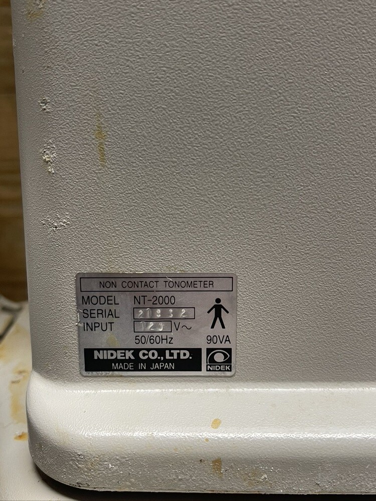 Non Contact Tonometer NT-2000 Nidek