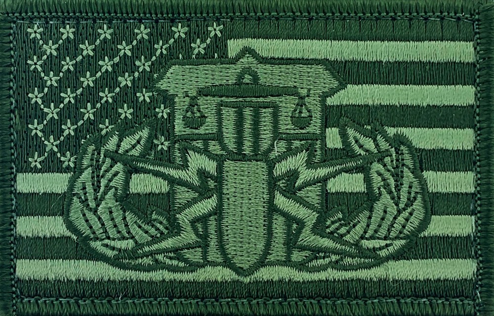 HDT Basic Bomb Squad Patch Green