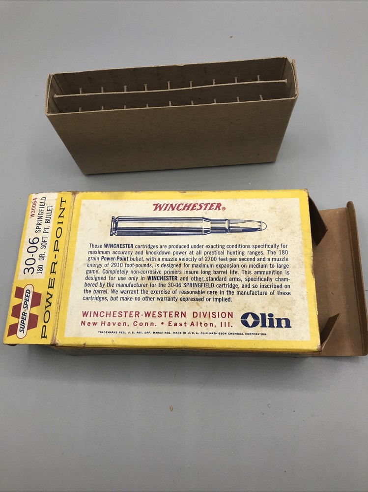Super-Speed W Power-Point 30-06 Empty Box