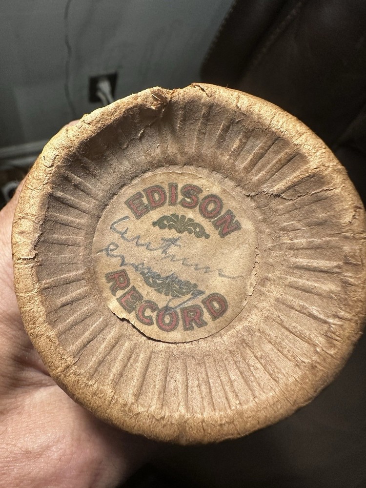 Edison 1904 EMPTY Cylinder record Tube.