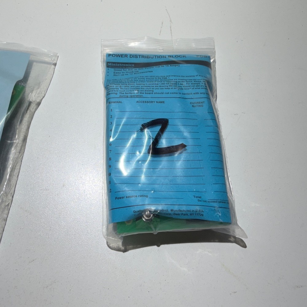 Miniatronics Corp. Power Distribution Block PDB-1 NIB (B)