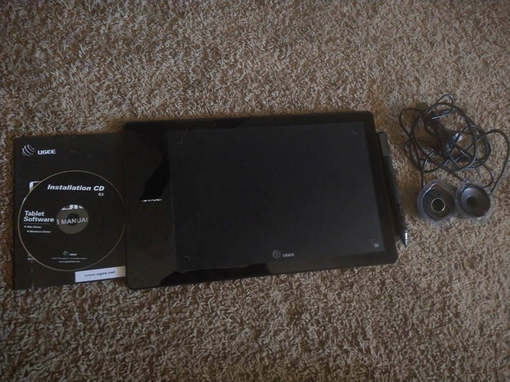UGEE G3 Graphics Tablet Digital Tablet *Untested*