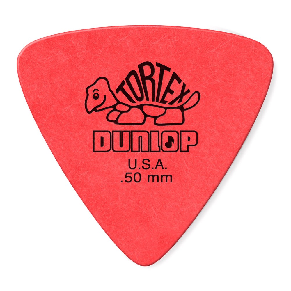 6-Pack of Dunlop Tortex Triangle Picks - .50 mm