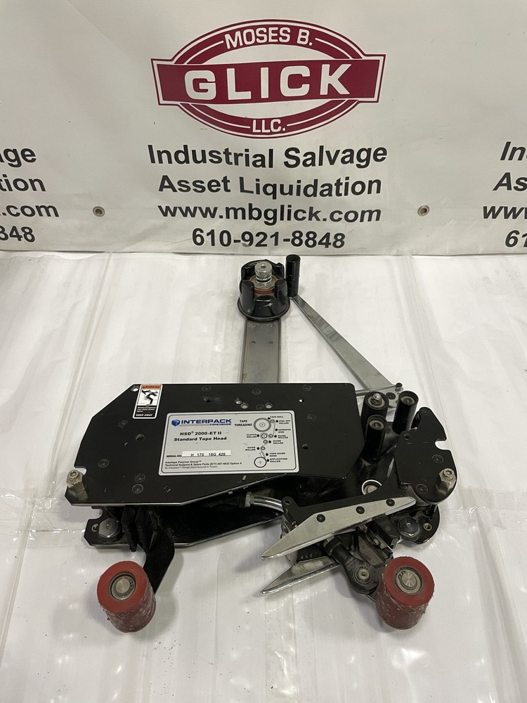 Interpack HSD 2000-ET II 2" Upper/Lower Standard Taping/Tape Head
