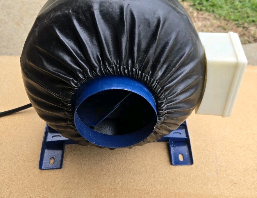 Ventech IF-4 4” Inline Duct Fan 188 CFM W/Variable Speed Controller