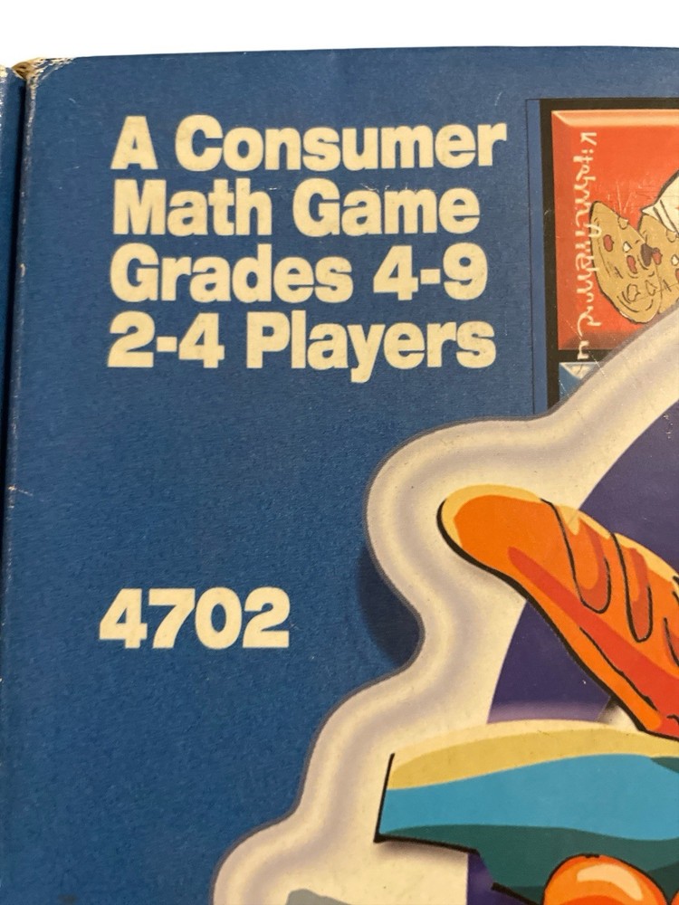 2000 Grocery Cart, Consumer Math Game By Creative Teaching Associates #4702