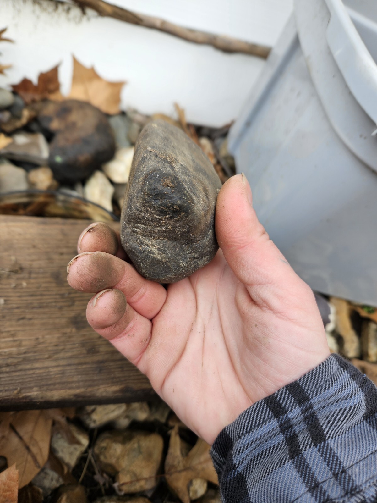 Ground Stone American Indian Ancient Iowa