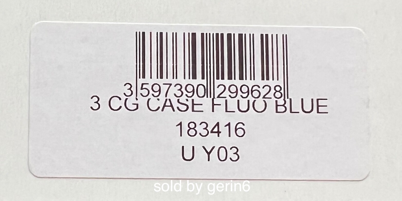 S.T. Dupont Fluo Blue Case For 3 Cigars Leather & Metal 183416 New In Box