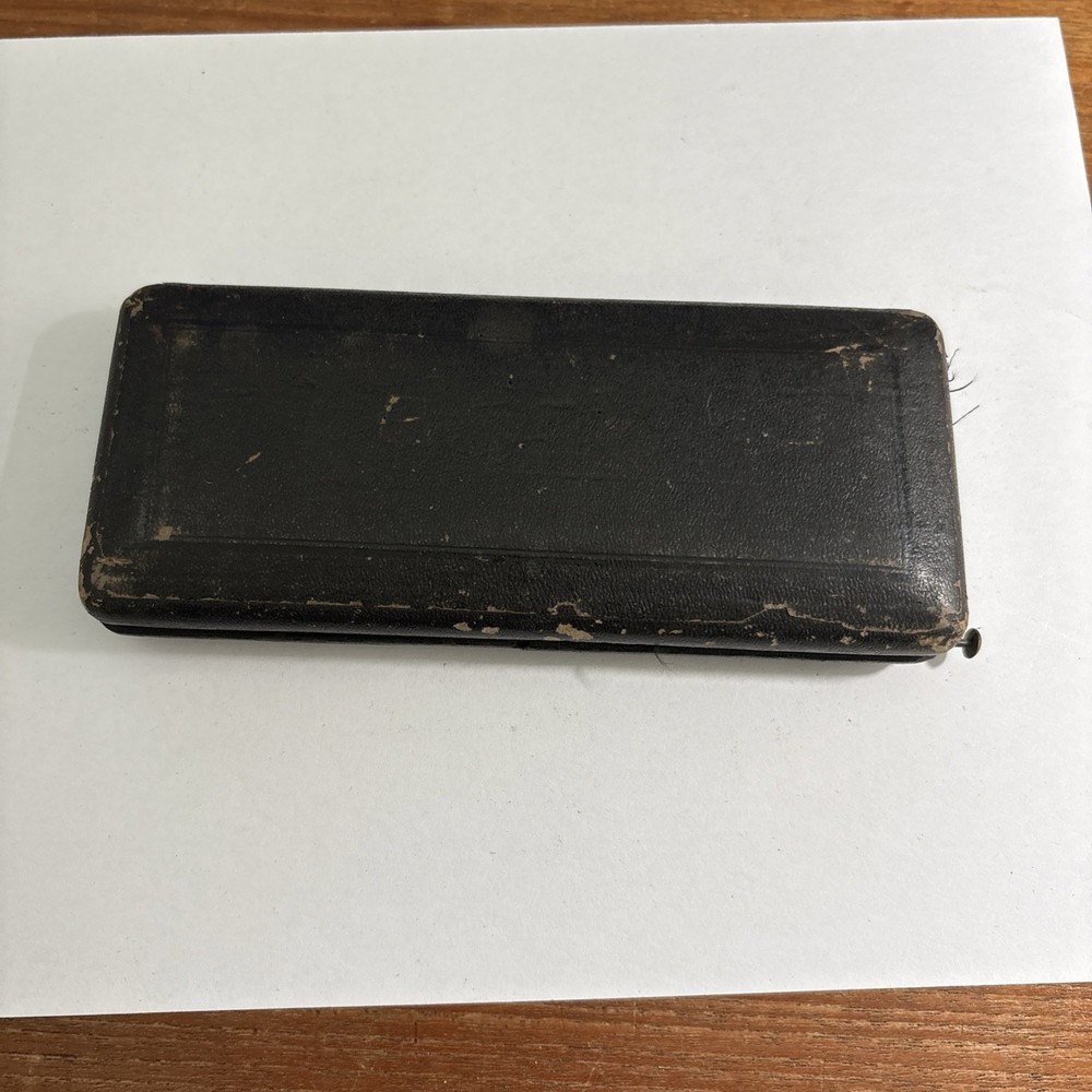 Vintage Drafting Instruments Set in Case Drawing Compass Divider Tools