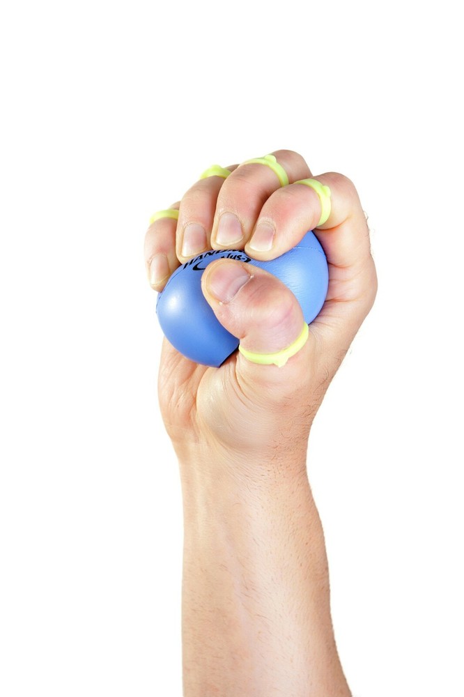 Handmaster Plus 3 Piece Physical Therapy Hand Exerciser (Colours May Vary)