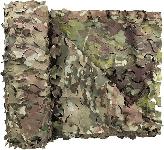 Camo Netting, Camouflage Net Blinds Great for Sunshade Camping Shooting Hunting
