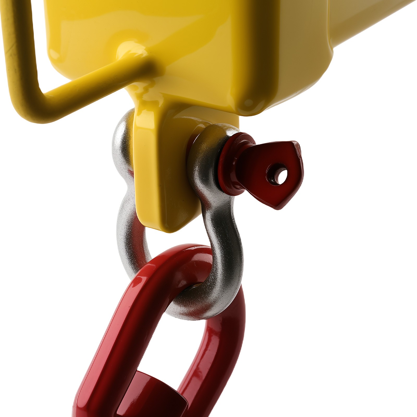 Forklift Crane Attachment 5500lbs, Telescoping Jib Boom for Skid Steers