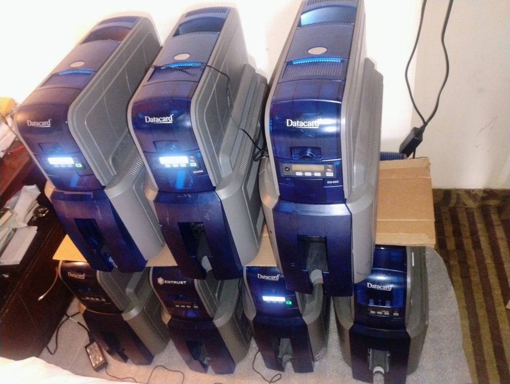 Datacard SD460 Dual ID Card Badge Printer With Laminator
