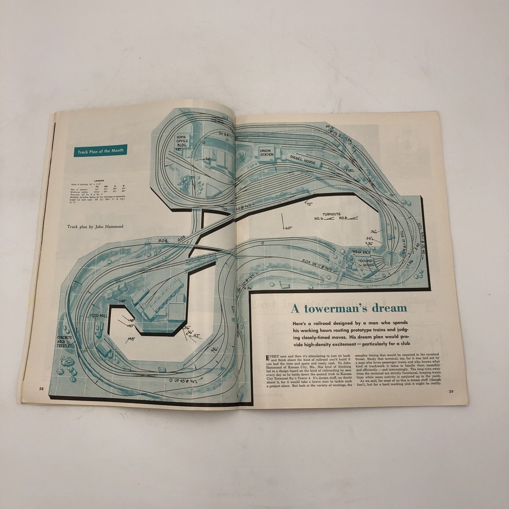 Model Railroader Magazine August 1959