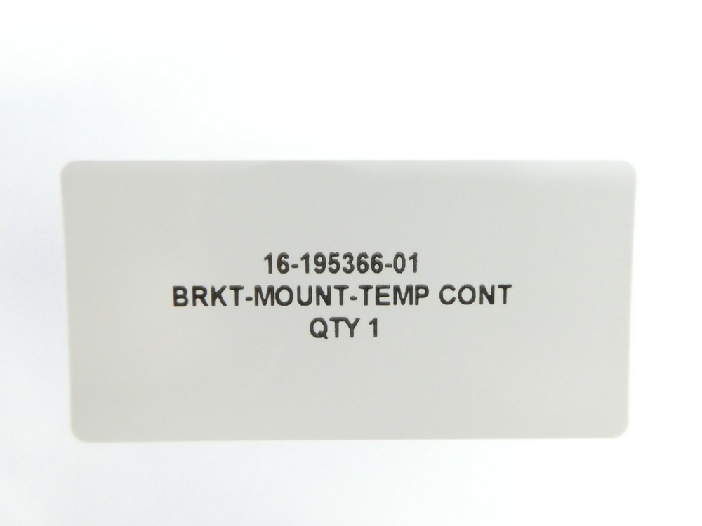 ASM 16-195366-01 Temperature Controller Mounting Bracket New Surplus