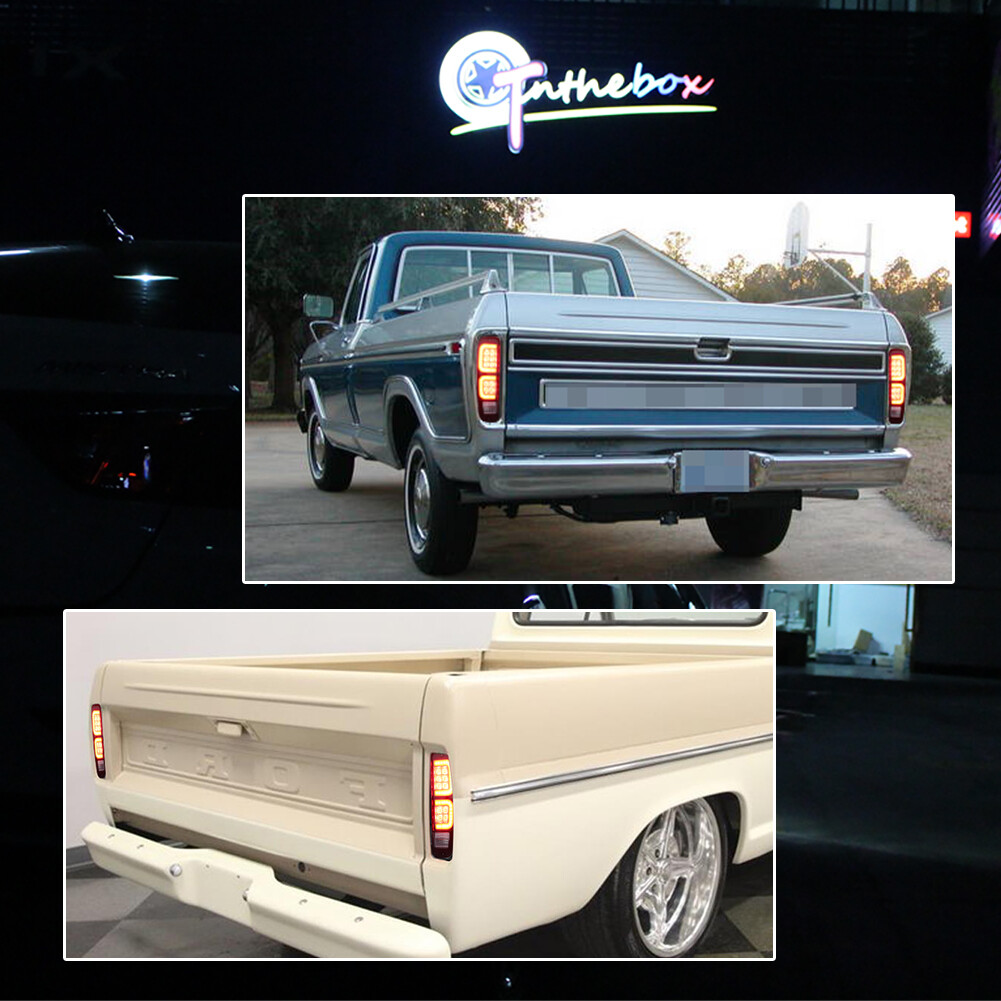 Fit FORD Truck F100 F150 F250 78 79 1978 1979 Tail Lights & Side Markers 6pc/Set