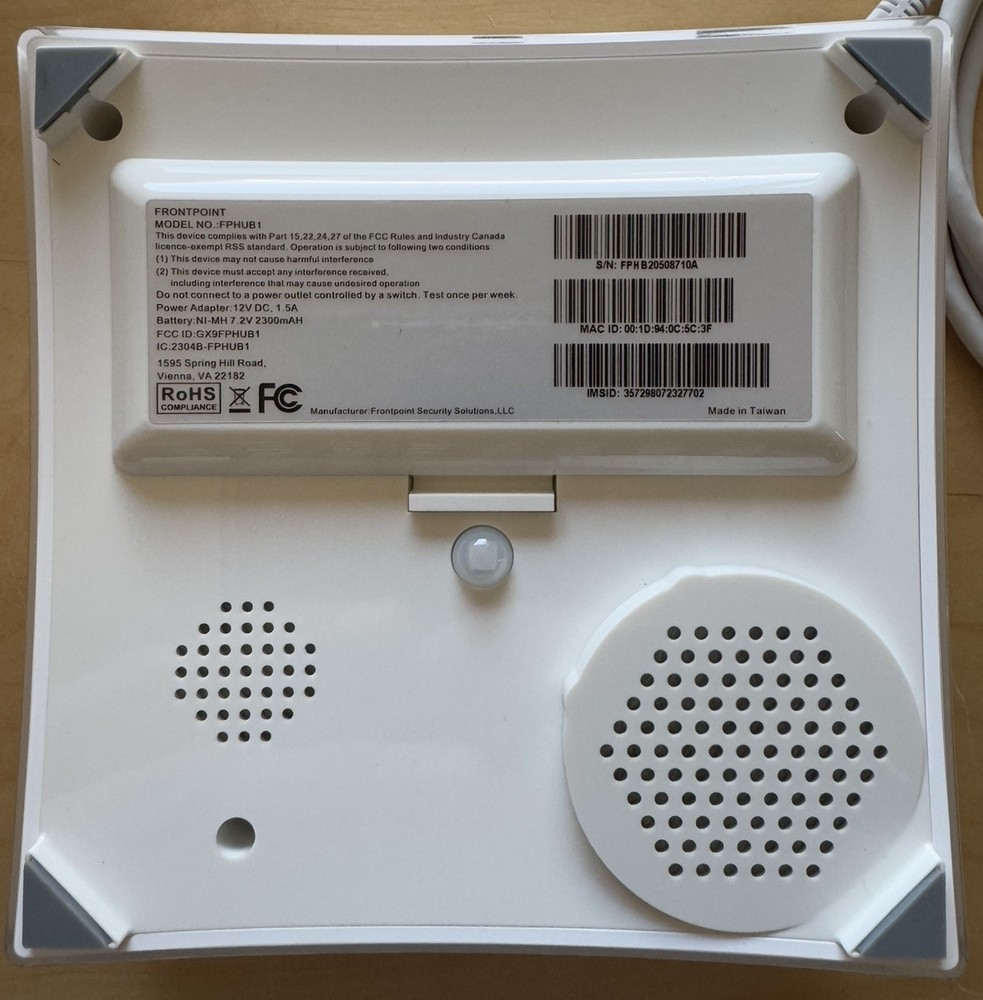 Frontpoint Hub FPHUB1