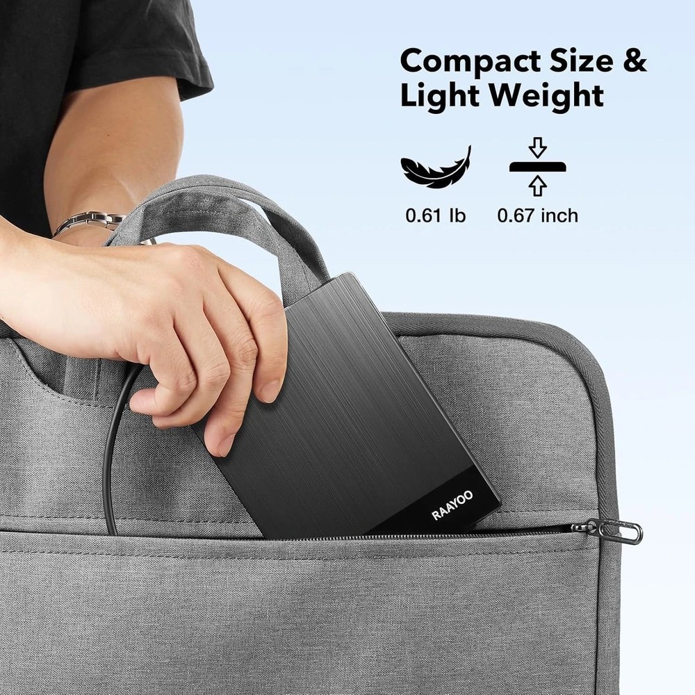 3.5" USB External Floppy Disk Drive – Plug & Play Floppy Disk Reader