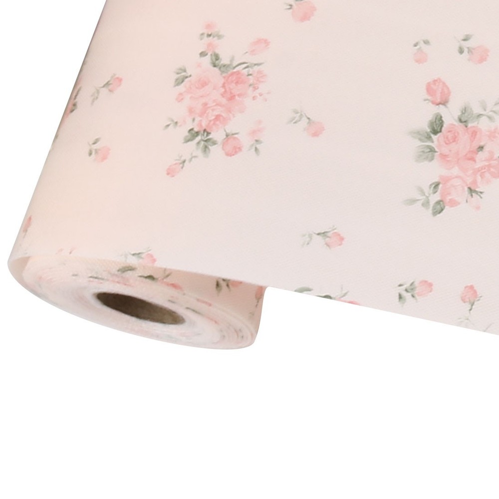 Rose Pattern Cabinet Table Drawer Liner Wardrobe Shelf Pad Protector 30x300cm