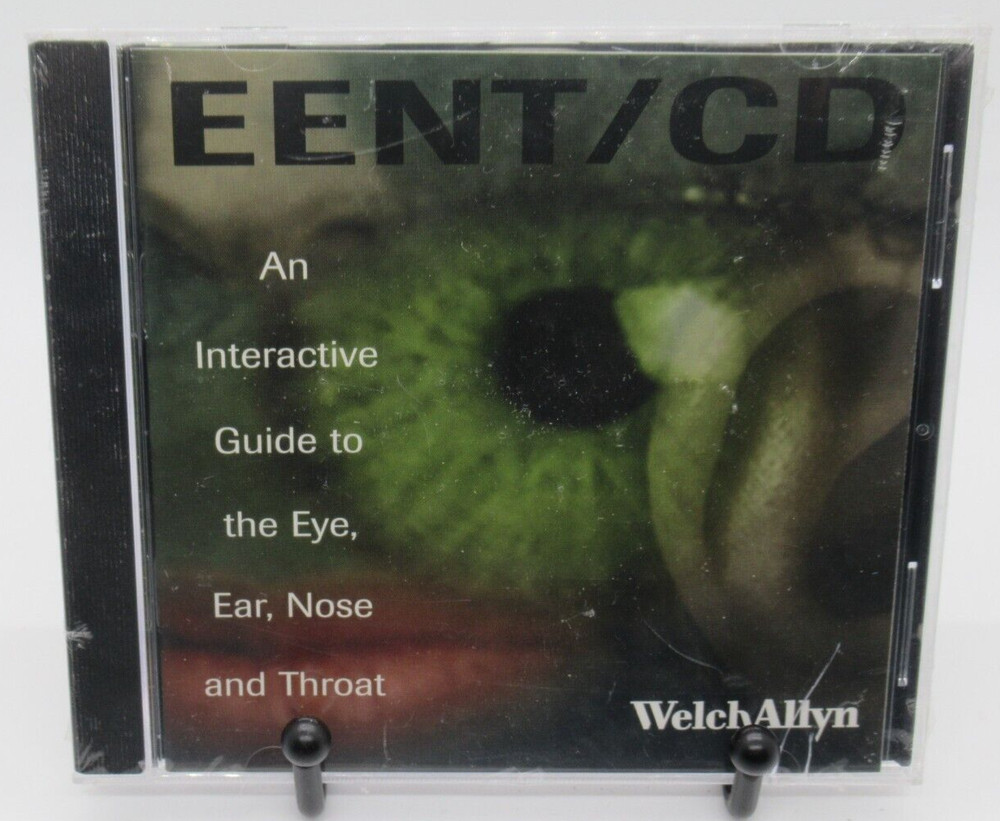 EENT/CD - EYE EAR NOSE & THROAT INTERACTIVE GUIDE RESOURCE PC CD-ROM WELCH ALLYN