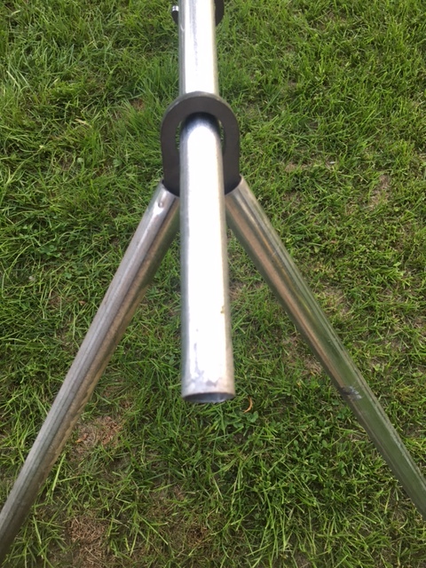 AR500 Steel Target Stand 3/4 EMT Conduit SCH40 or 1" Pipe Set of 2! USA MADE!!