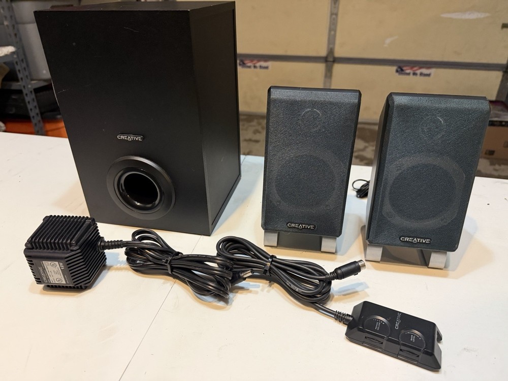 Creative Inspire T3000 Powered PC Speaker Audio System + Subwoofer & Controller