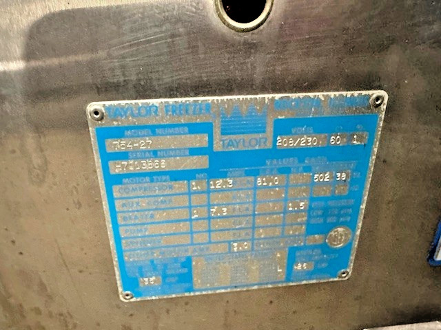 Taylor Soft Serve Machine