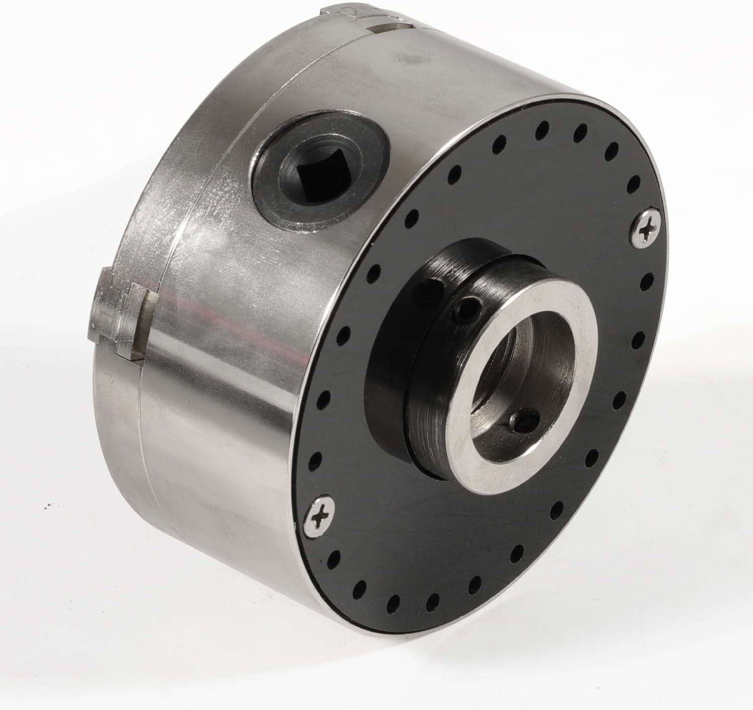 4 Inch Wood Lathe Chuck Set 1" x 8 tpi, Self Centering 4 Jaw Wood Turning Chuck