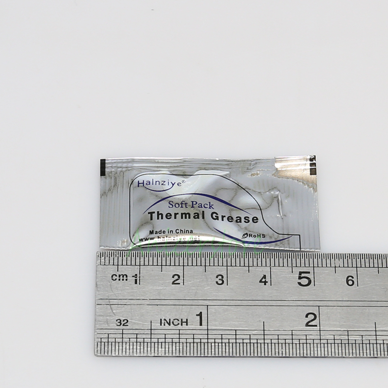 200pcs Gold Soft Pack Silicone Compound Thermal Grease Paste CPU VGA LED Cooling