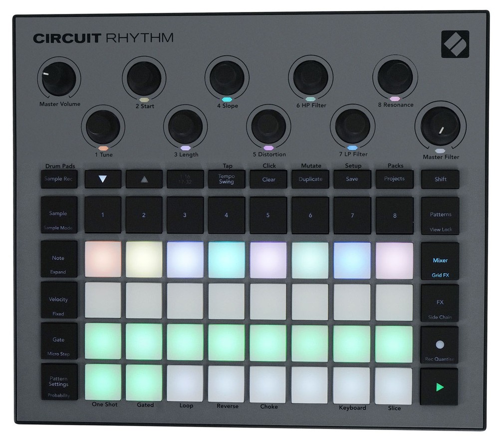 Novation Circuit Rhythm Beatmaking Sampler Groovebox/Drum Machine/Sequencer