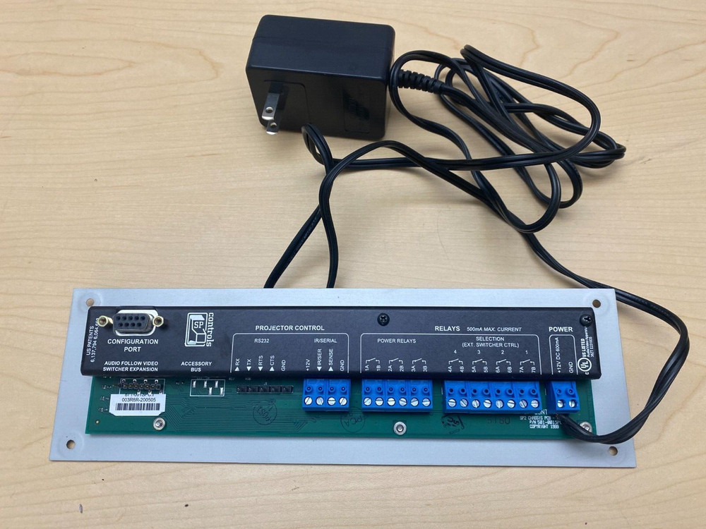 SP Controls Projector 4 Input Control Panel 501-001SPC POWER SUPPLY INCLUDED