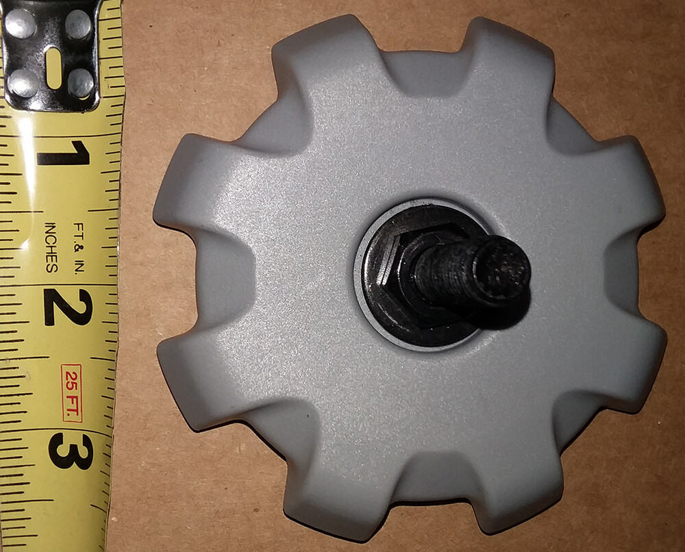 ONE USED BOWFLEX HVT BASE LEVELER FOOT