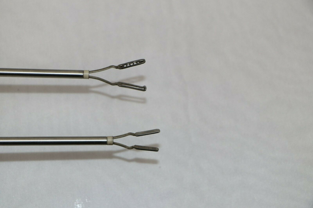 Laparoscopic Bipolar Kleppinger And Plate Type Forceps Cable Instruments 5mm