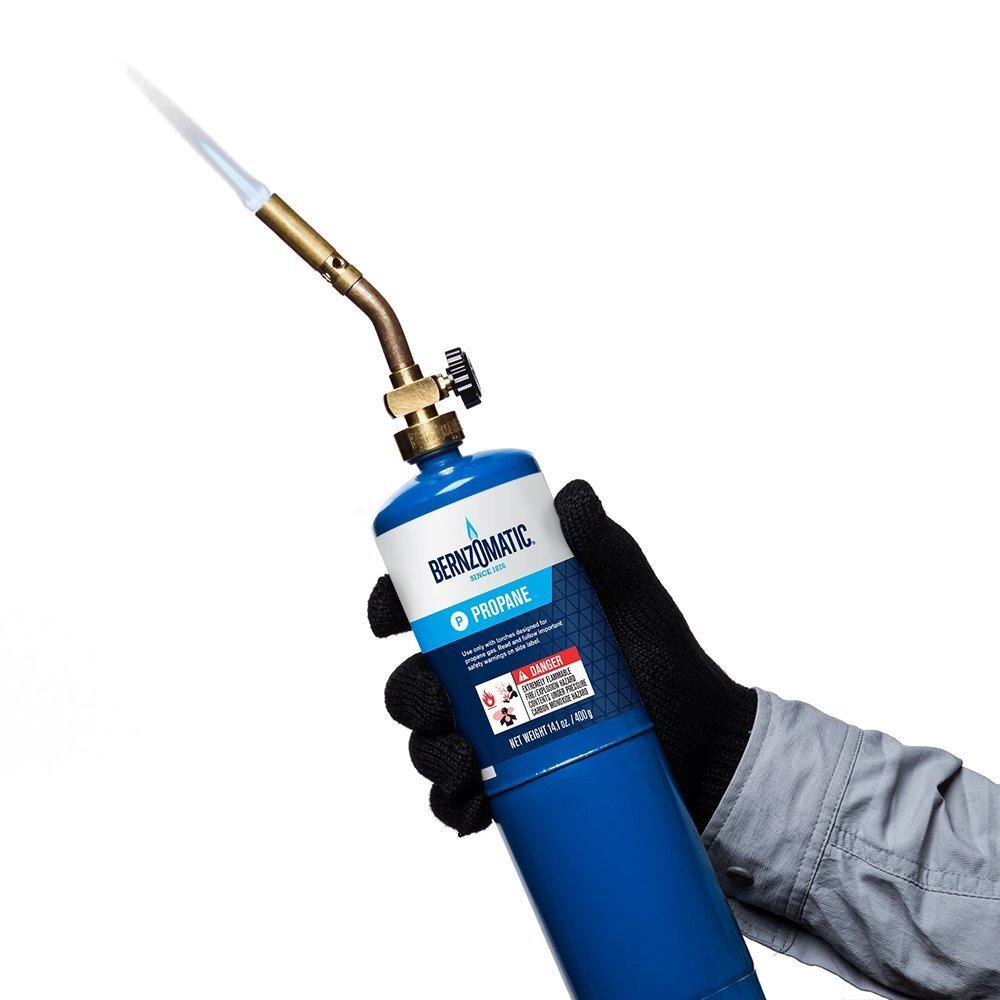 BernzOmatic Basic Use UL2317 Brass Pencil Flame Propane Torch Head