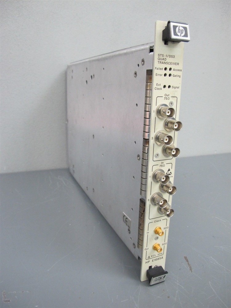 Hewlett Packard HP E1685A STS-1/DS3 Quad Transceiver VXI Module