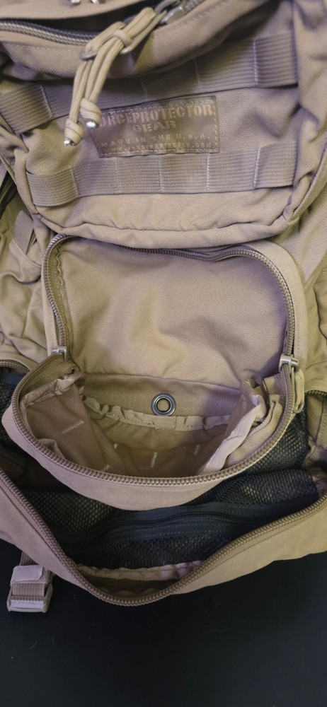 FORCE PROTECTOR GEAR TAC Extreme Coyote Brown Deployment Backpack