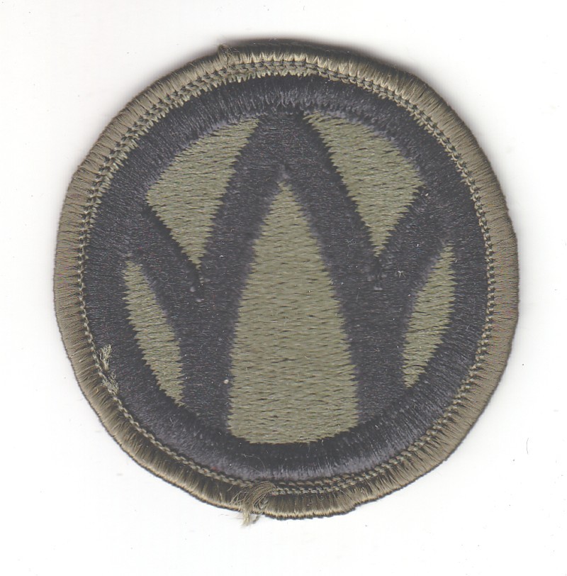 Army Patch: 89th Army Reserve Command - subdued, merrowed edge