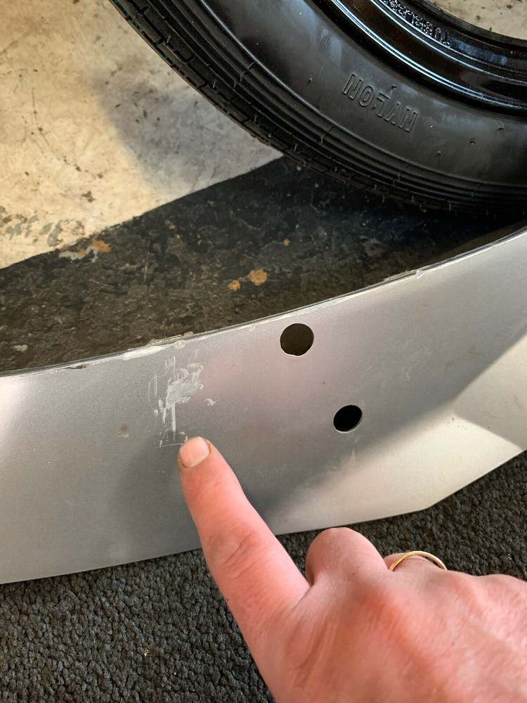 SYM JOYRIDE 200 left lower side skirt fairing panel 2005