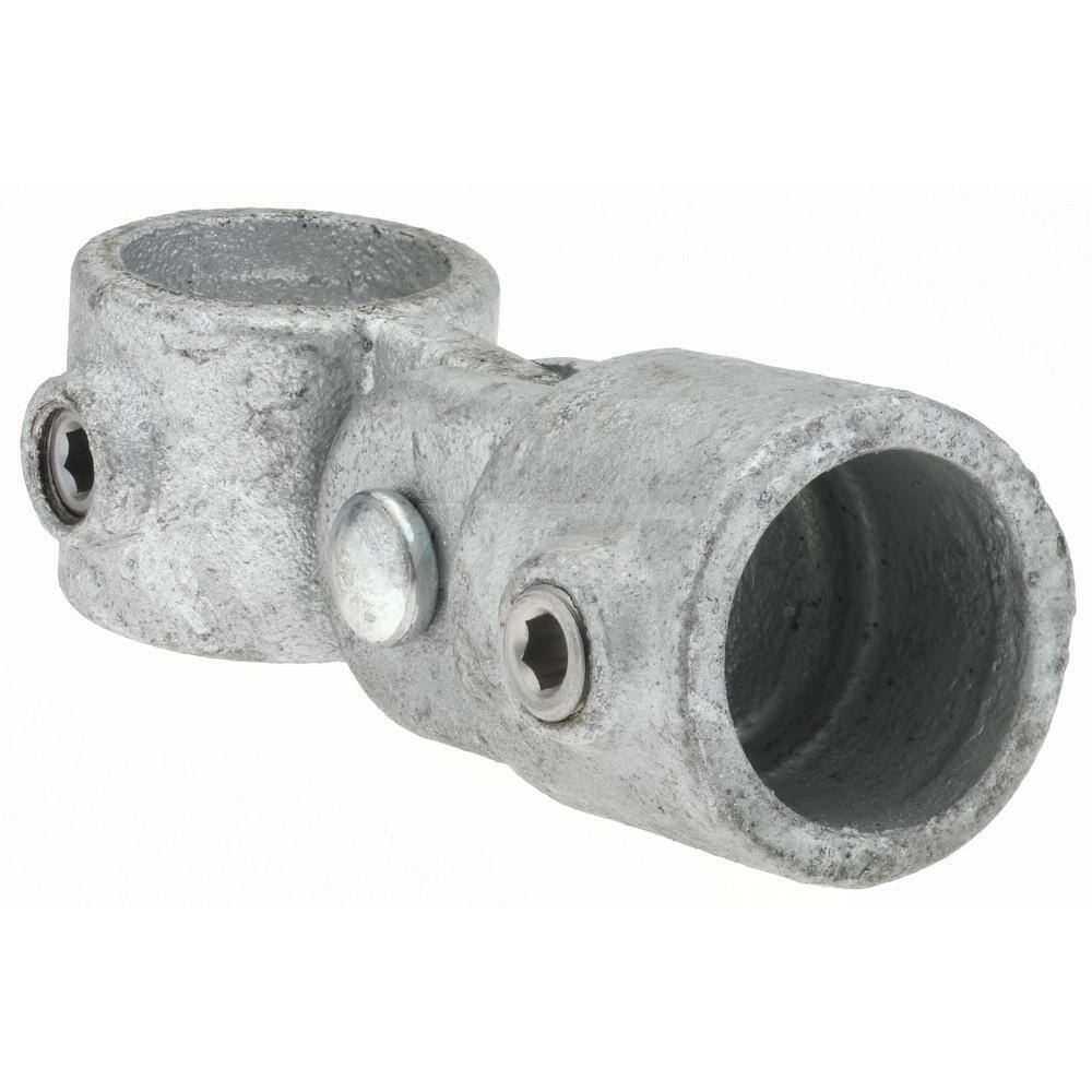 PRO-SAFE Galvanized Structural Rail Fitting: Single Swivel Socket for 1" Pipe