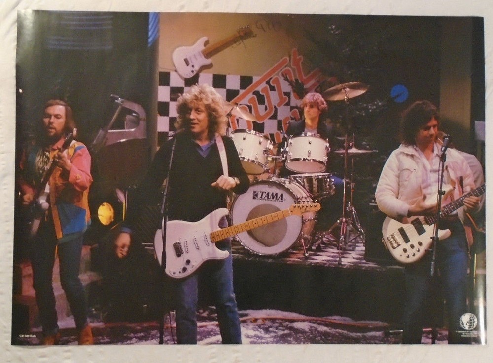 Slade 1984 Live Stage Shot Poster Noddy Holder