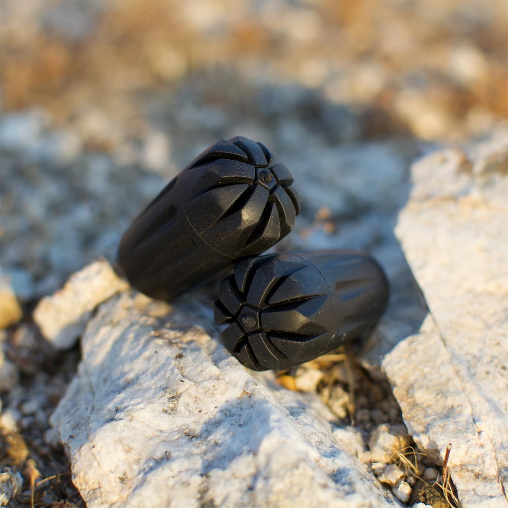 Trekking Pole Boot Tips for Hiking Walking Backpacking 6