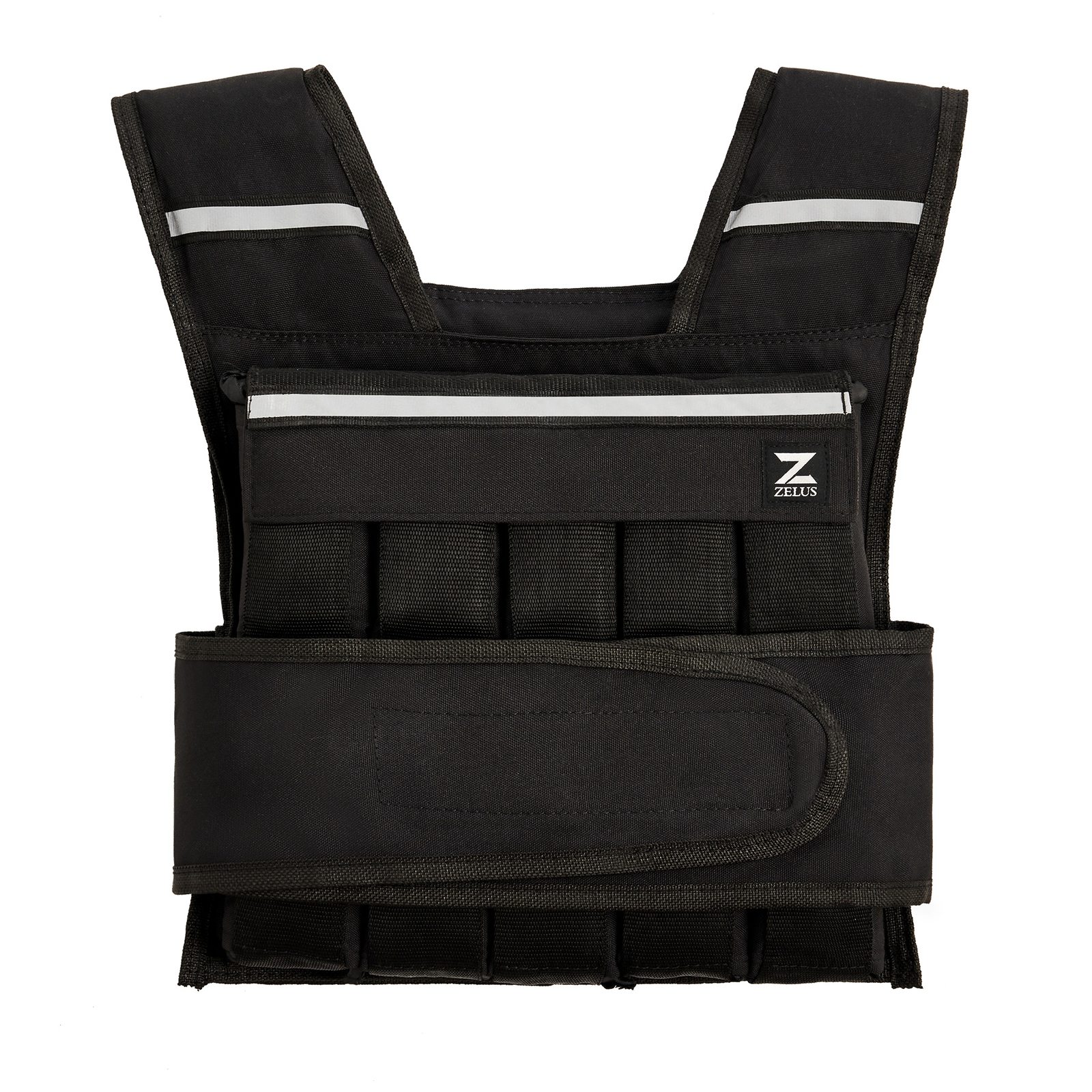 ZELUS 30LB Adjustable Weight Vest Weighted Vest for Running Home Gym Workout