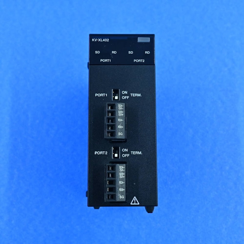 KEYENCE KV-XL402 Expansion Unit Module Excellent Condition USED