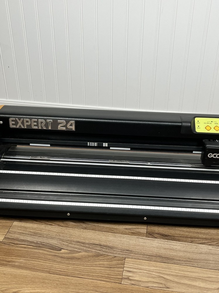 GCC Expert II 24" Vinyl Cutter Plotter Machine (Machine & power cord only)